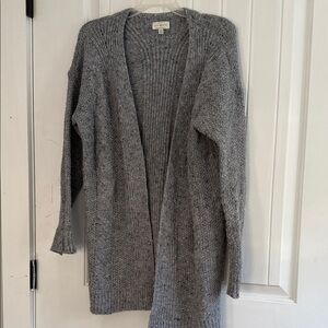 Lucky Brand Heather Gray Cardigan